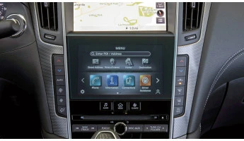 Sticlă hibridă de protecție Pixsel monitor INFINITI Q50 - 9“ 2013 -