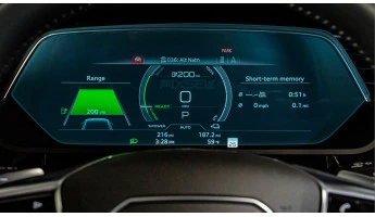 Sticlă hibridă de protecție Pixsel panoul de bord AUDI Q8 E-Tron - 14.4“ 2022 - 2025