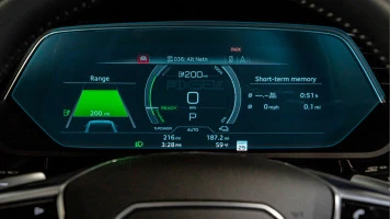 Sticlă hibridă de protecție Pixsel panoul de bord AUDI Q8 E-Tron - 14.4“ 2022 - 2025