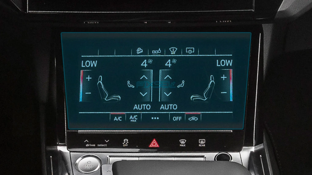 Sticlă de protecție Pixsel controlul climatizării AUDI Q8 E-Tron - 10.2“ 2022 - 2025