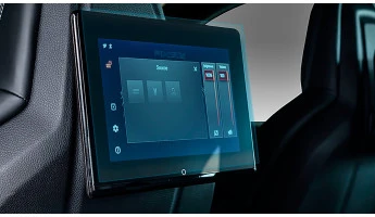 Sticlă hibridă de protecție Pixsel monitorul din spate PORSCHE CAYENNE - 12.7“ 2023 -