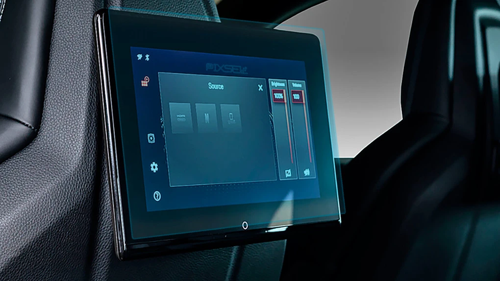 Sticlă hibridă de protecție Pixsel monitorul din spate PORSCHE CAYENNE - 12.7“ 2023 -