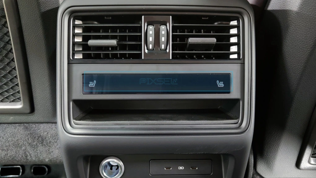 Sticlă hibridă de protecție Pixsel controlul climatizării din spate PORSCHE CAYENNE - 6.9“ 2023 -