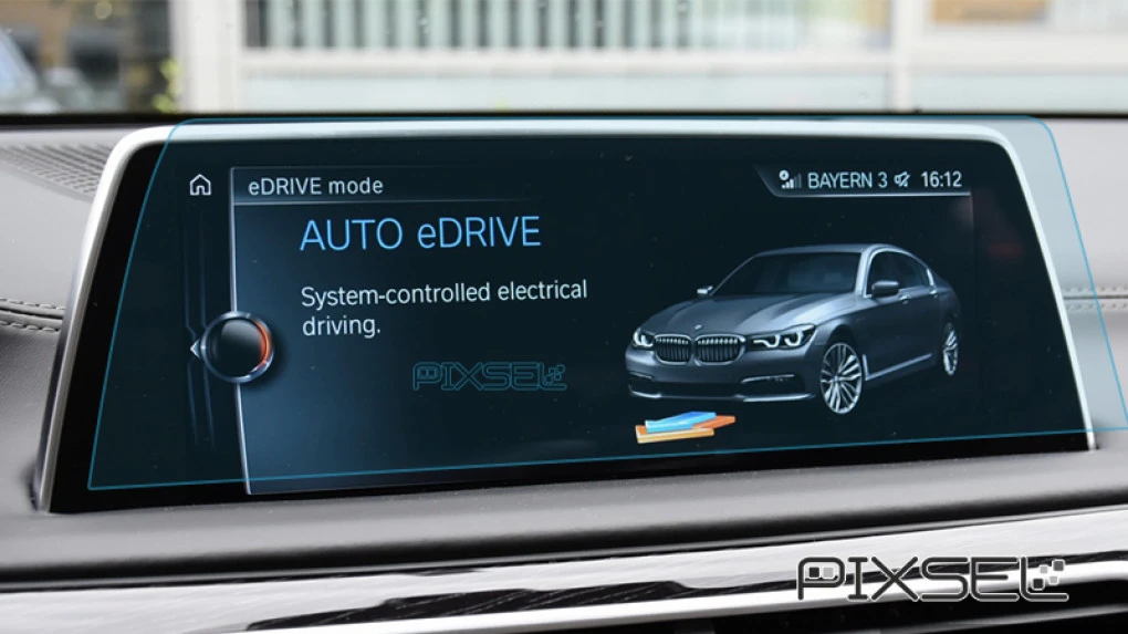 Sticlă hibridă de protecție Pixsel monitor BMW 7 - 13.1“ 2015 - 2018 (G11, G12)