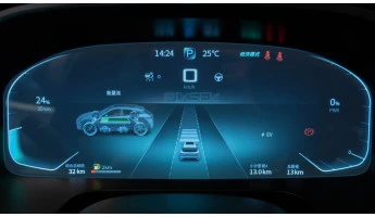 Sticlă hibridă de protecție Pixsel panoul de bord SERES SF5 - 12“ 2019 -