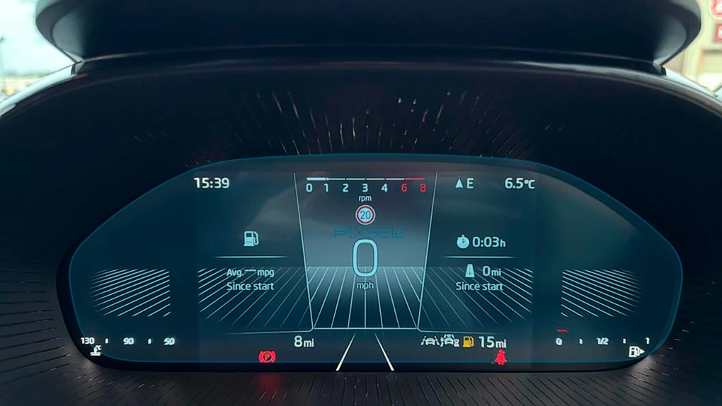 Sticlă hibridă de protecție Pixsel panoul de bord SKODA FABIA - 12.8“ 2021 -