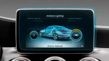 Sticlă hibridă de protecție Pixsel monitor MERCEDES BENZ C-CLASS - 11“ 2015 - 2017