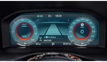 Sticlă hibridă de protecție Pixsel panoul de bord NISSAN X-TRAIL - 12.1“ 2022 -