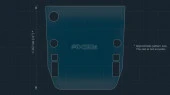 Sticlă de protecție Pixsel monitor SUBARU OUTBACK - 14.4“ 2020 -