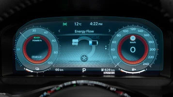 Sticlă hibridă de protecție Pixsel panoul de bord NISSAN QASHQAI - 12.1“ 2021 - 2023