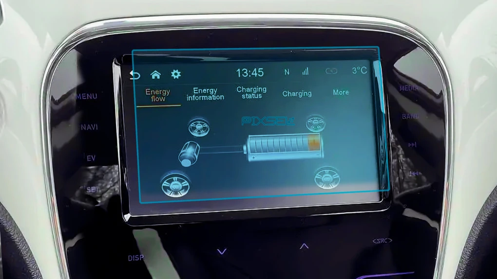 Sticlă hibridă de protecție Pixsel monitor JAC iev7L - 6.7“ 2017 -