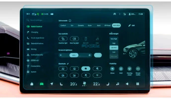 Sticlă hibridă de protecție Pixsel monitor ZEEKR 001 - 16.6“ 2022 - 2024