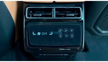 Sticlă hibridă de protecție Pixsel controlul climatizării din spate ZEEKR 001 - 6.8“ 2022 - 2024