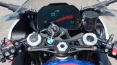 Sticlă hibridă de protecție Pixsel vitezometrul motocicletei BMW S1000 R/RR/XR 8.7“