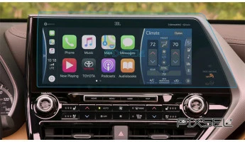 Sticlă hibridă de protecție Pixsel monitor TOYOTA HIGHLANDER - 17“ 2020 - 2022