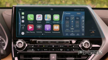 Sticlă hibridă de protecție Pixsel monitor TOYOTA HIGHLANDER - 17“ 2020 - 2022