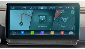 Sticlă hibridă de protecție Pixsel monitor CUPRA FORMENTOR - 13.3“ 2020 - 2024