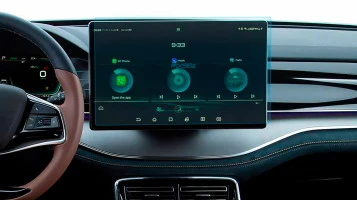 Sticlă hibridă de protecție Pixsel monitor BYD TANG EV - 16.2“ 2022 -