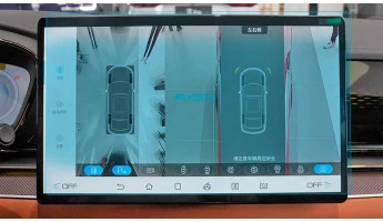 Sticlă hibridă de protecție Pixsel monitor BYD HAN - 16.2“ 2022 -