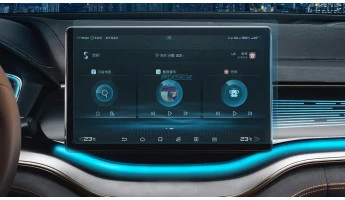 Sticlă hibridă de protecție Pixsel monitor BYD SONG PLUS - 13.7“ 2022 -
