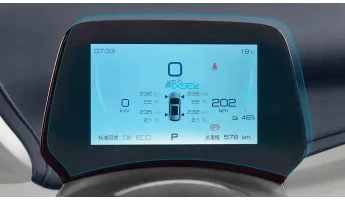 Sticlă hibridă de protecție Pixsel panoul de bord BYD YUAN PLUS - 7.8“ 2022 -