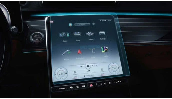 Sticlă hibridă de protecție Pixsel monitor MERCEDES BENZ S-CLASS - 14“ 2020 -