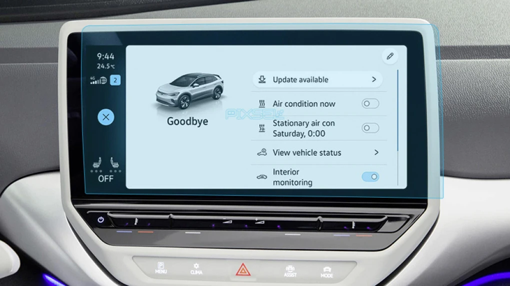 Sticlă hibridă de protecție Pixsel monitor VOLKSWAGEN ID.6 - 13.3“ 2021 -