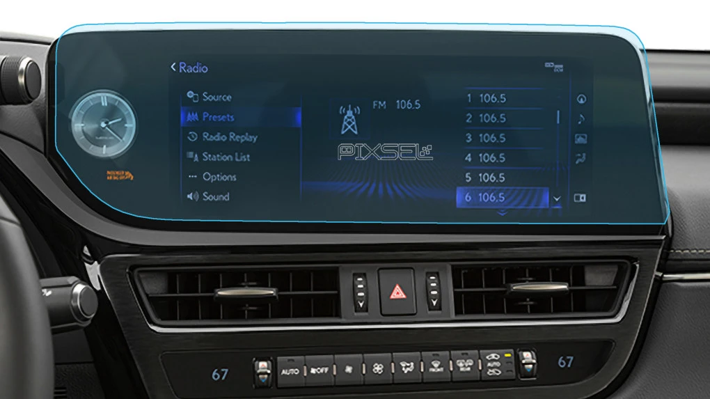 Sticlă hibridă de protecție Pixsel monitor LEXUS ES - 17.3“ 2021 -