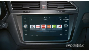 Sticlă hibridă de protecție Pixsel monitor VOLKSWAGEN TIGUAN - 10.9“ 2017 - 2018
