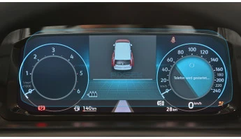 Sticlă hibridă de protecție Pixsel panoul de bord VOLKSWAGEN CADDY - 10“ 2021 -