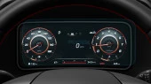 Sticlă de protecție Pixsel panoul de bord HYUNDAI KONA HYBRID - 10.7“ 2020 - 2023