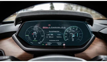 Sticlă hibridă de protecție Pixsel panoul de bord AUDI E-TRON GT - 14.4“ 2021 - 2024