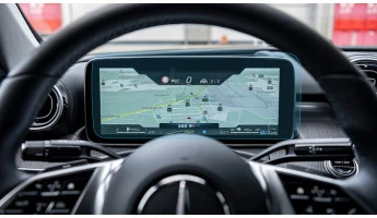 Sticlă hibridă de protecție Pixsel panoul de bord MERCEDES BENZ C-CLASS - 14.4“ 2021 -