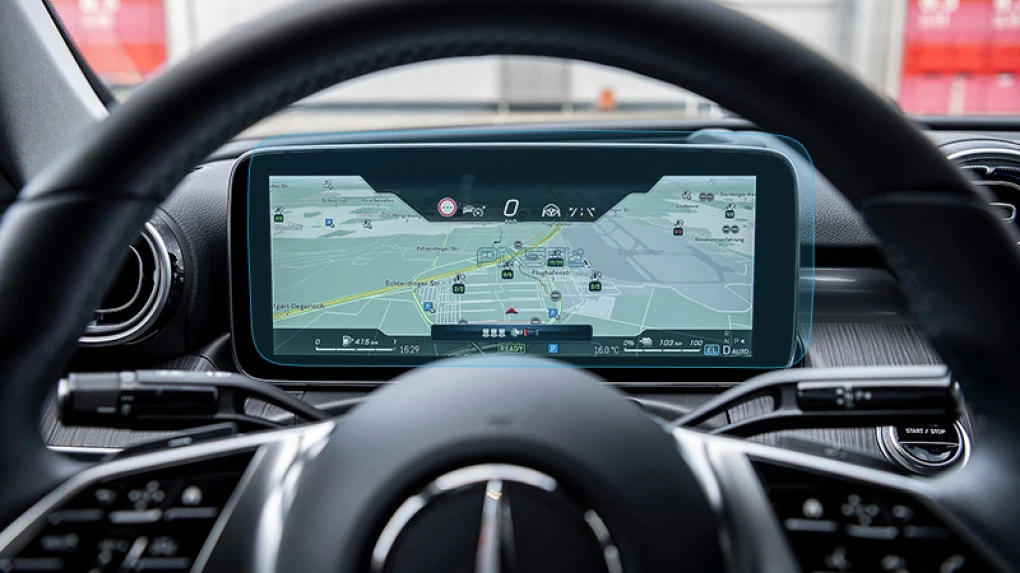 Sticlă hibridă de protecție Pixsel panoul de bord MERCEDES BENZ C-CLASS - 14.4“ 2021 -