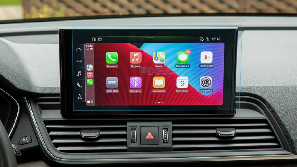 Sticlă hibridă de protecție Pixsel monitor AUDI Q5 / SQ5 - 11.2“ 2021 - 2024