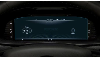 Sticlă de protecție Pixsel panoul de bord SKODA KAMIQ - 9.9“ 2023 -