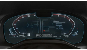 Sticlă de protecție Pixsel panoul de instrumente cu cameră BMW X4 - 14.3“ 2018 - 2021 (G02)