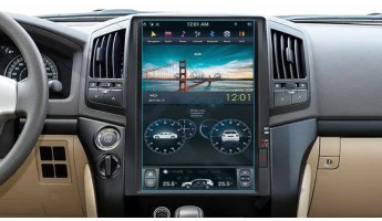 Sticlă hibridă de protecție Pixsel monitor TOYOTA LAND CRUISER 200 - 15.4“ 2017 - 2021