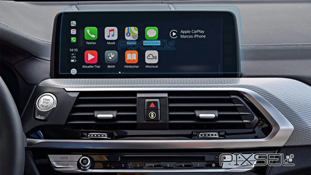 Sticlă hibridă de protecție Pixsel monitor BMW X3 - 12“ 2018 - 2021 (G01)