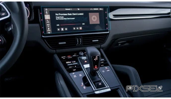 Sticlă hibridă de protecție Pixsel monitor PORSCHE CAYENNE - 13.7“ 2017 - 2018