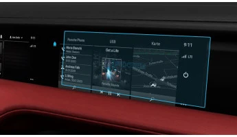 Sticlă hibridă de protecție Pixsel monitorul pasagerului PORSCHE TAYCAN - 12.3“ 2020 -