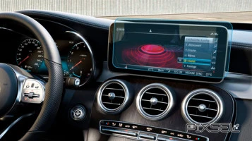 Sticlă hibridă de protecție Pixsel monitor MERCEDES BENZ C-CLASS - 12.1“ 2018 - 2020