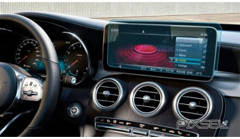 Sticlă hibridă de protecție Pixsel monitor MERCEDES BENZ C-CLASS - 12.1“ 2018 - 2020