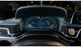 Sticlă hibridă de protecție Pixsel panoul de instrumente cu cameră BMW 7 - 14.2“ 2019 - 2022 (G11, G12)