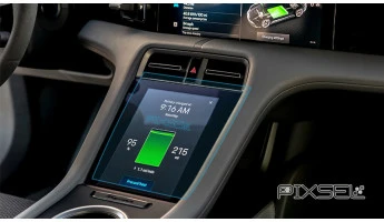 Sticlă hibridă de protecție Pixsel controlul climatizării PORSCHE TAYCAN - 10.5“ 2020 -