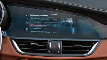 Sticlă de protecție Pixsel monitor ALFA ROMEO GIULIA - 16.6“ 2016 -