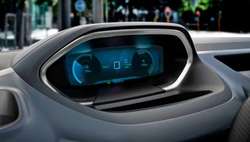 Sticlă hibridă de protecție Pixsel panoul de bord PEUGEOT RIFTER - 10“ 2024 -