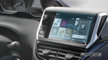 Sticlă hibridă de protecție Pixsel monitor PEUGEOT 208 - 6.9“ 2017 - 2020