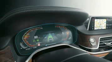 Sticlă hibridă de protecție Pixsel panoul de bord BMW 7 - 14.2“ 2019 - 2022 (G11, G12)