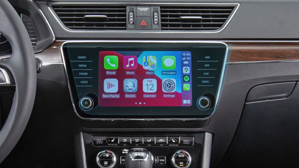 Sticlă hibridă de protecție Pixsel monitor SKODA SUPERB - 13.3“ 2019 - 2024